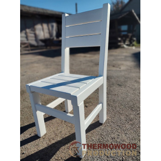 Дерев'яні садові стільці, барні стільці для кафе 450х420 від виробника для дачі, кафе Wooden chair - 08