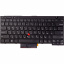 Клавіатура для ноутбука LENOVO Thinkpad T430, L430, X230 чорний, чорний фрейм Кропива