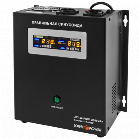ДБЖ Logicpower LPY-W-PSW-2000VA+ (1400W) 10A/20A 24V