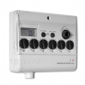 Таймер подачі води CLABER MULTIPLA AC 220/24V LCD
