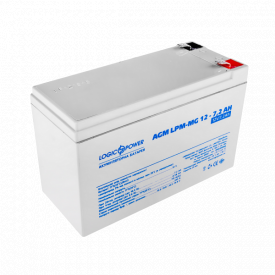 Акумулятор AGM LogicPower LPM-MG 12-7,2 AH