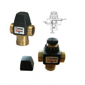 Трехходовой смесительный клапан ESBE VTA 322 35-60 °C 1”