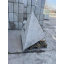Тетраедр бетонний МІРРА 1600х1600х1600 мм загороджувальна протитанкова піраміда "зуби дракона" Бушеве