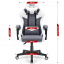 Комп'ютерне крісло Hell's Chair HC-1004 White-Grey (тканина) Винница