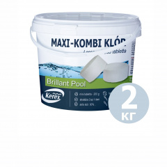 Таблетки для басейну MAX "Комбі хлор 3 в 1" Kerex 80003, 2 кг (Угорщина) Миргород