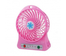 Мини-вентилятор Portable Fan Mini Розовый