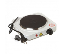 Плита электрическая однокомфорочная Hot Plate JX-1010A 1000W Белый