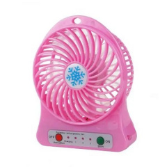 Мини-вентилятор Portable Fan Mini Розовый Мелитополь