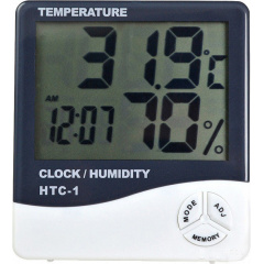 Цифровой термогигрометр HTC LCD 3 в 1 HTC-1 (000840) Львов
