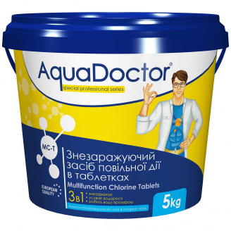 Многокомпонентный хлор AquaDoctor MC-T 5 кг (таблетки по 200 г)