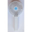 Вентилятор акумуляторний міні із ручкою USB діаметр 10см Handy Mini Fan білий Львів