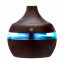 Зволожувач повітря Humidifier 300 мл з різнобарвним підсвічуванням 7 кольорів USB нічник дифузер з функцією аромо-лампи Темне дерево Дніпро