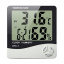 Термометр гигрометр электронный HTC-1 Белый (300496) Линовица
