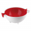 Друшляк з мискою Guzzini Kitchen Active Design 29250055 30х25х12.5 см червоний Вінниця