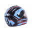 Шлем мотоциклетный интеграл MD-800 VIRTUE (черно-голубой, size S) Одеса