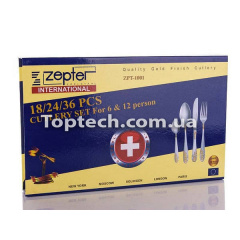 Подарочный набор столовых приборов Zepter ZPT-1001 24 предмета Тернополь