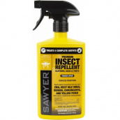 Преміальний спрей для захисту від комарів мошок кліщів Sawyer Premium з перметрином 710 мл