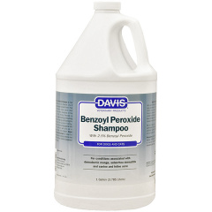 Шампунь для собак и котов с демодекозом и дерматитами Davis Benzoyl Peroxide Shampoo 3.8 л (87717907044) Одесса
