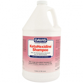 Шампунь для собак и котов с заболеваниями кожи Davis KetoHexidine Shampoo 3,8 л (87717907464)