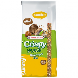 Корм для xомяков крыс мышей песчанок Versele-Laga Crispy Muesli Hamster зерновая смесь 20 кг (5410340611692)