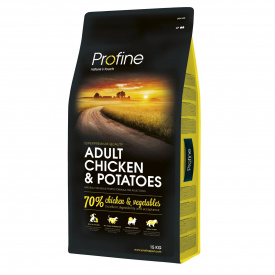 Сухой корм для взрослых собак Profine Adult Chicken с курицей и картофелем 15 кг (8595602517435)