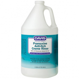 Кондиционер от зуда Davis Pramoxine Anti-Itch Creme Rinse с 1% прамоксин гидроxлоридом для собак и котов 3.8 л (87717907402)