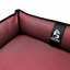 Лежак для собак и котов EGO Bosyak Waterproof S 65x55 Бордовый (спальное место для собак и кошек) Кропивницький