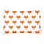 Подростковый комплект на резинке Cosas FOX PAWS CS1 Ранфорс 155х215 см Оранжевый Полтава