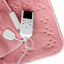 Электропростынь плед одеяло Lesko STT 180x150 см Pink с подогревом от сети 220 вольт Киев
