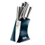 Набор ножей из 6 предметов Berlinger Haus Metallic Line Aquamarine Edition (BH-2452) Житомир