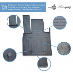 Резиновые коврики (2 шт, Stingray Premium) для Iveco S-Way 2019↗ гг. Черновцы