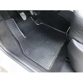 Резиновые коврики (Stingray) 2 шт, Premium - без запаха резины для Renault Kangoo 2008-2020 гг.