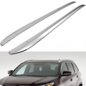 Рейлинги Luxury дизайн (2 шт) для Toyota Highlander 2014-2019 гг.