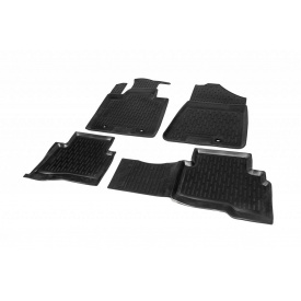 Резиновые коврики (4 шт, Niken 3D) для Kia Sportage 2015-2021 гг.