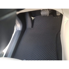 Коврики для Rogue Sport (EVA, черные) для Nissan Qashqai 2014-2021 гг. Приморск