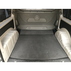 Коврик багажника V1 MAXI (EVA, полиуретановый, черный) для Volkswagen Caddy 2010-2015 гг. Киев