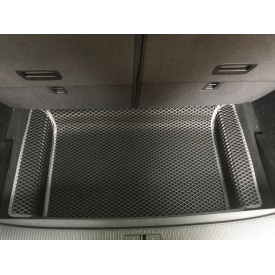 Коврик багажника нижний (EVA, черный) для Volkswagen Sharan 2010↗ гг.
