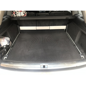 Коврик багажника (EVA, черный) (5 мест) для Audi Q7 2005-2015 гг.