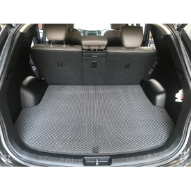 Коврик багажника (EVA, черный) (5 мест) для Hyundai Santa Fe 3 2012-2018 гг.