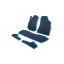 Коврики EVA (синие) Передние -2024 задние (3 шт) для Peugeot Partner Tepee 2008-2018 гг. Пологи