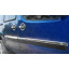 Молдинг дверной Узкая модель (4 шт, нерж) OmsaLine - Итальянская нержавейка для Fiat Doblo II 2005-2010 гг. Кропивницкий