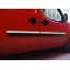 Молдинг дверной Узкая модель (4 шт, нерж) OmsaLine - Итальянская нержавейка для Fiat Doblo II 2005-2010 гг. Кропивницкий