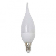 Лампа світлодіодна свічка на вітрі CF37 6W E14 220V 4200K Horoz 001-004-00062 Київ