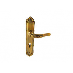 Дверна ручка на планці під ключ (85мм) SIBA Sultan Матова Кава Тернопіль
