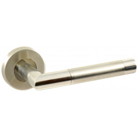 Ручка дверна Siba Paris із нержавіючої сталі на розетці Ssr01 матовий нікель Хром (22 07) Ss01 0 22 07