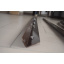 Готовий збірний металевий козирок Dash`Ok Фауна 2,05x1 м з монолітним полікарбонатом 3 мм Кушугум