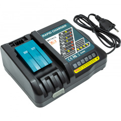Зарядний пристрій PowerPlant для шуруповертів та електроінструментів MAKITA 18V 6.5A (MT7812) Бородянка