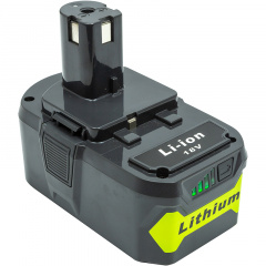 Акумулятор PowerPlant для шуруповертів та електроінструментів Ryobi 18V 4.0Ah Li-ion (P108) Львов