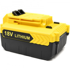 Акумулятор PowerPlant для шуруповертів та електроінструментів BLACK&DECKER 18V 4Ah Li-ion Житомир