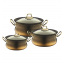 Набор посуды OMS 3047-Gold 6 предметов золотистый Еланец
